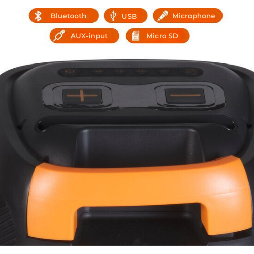 Enceinte Bluetooth, Denver, Enceinte lumineuse, Bluetooth Party Speaker, BPS458