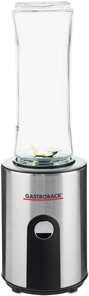 Gastroback 41033 Mixeur à smoothies Design Mix & Go - 0,6 litre - 300 W - acier inoxydable