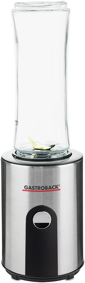 Gastroback 41033 Mixeur à smoothies Design Mix & Go - 0,6 litre - 300 W - acier inoxydable