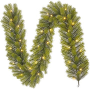 Black Box Trees Nagoya : guirlande lumineuse à LED - Décoration de Noël pour créer une ambiance chaleureuse - Guirlandes de Noël avec 30 LED blanc chaud - Décoration d'intérieur - 180 x Ø20 cm - Vert