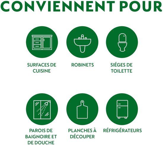 Dettol Tru Clean - Lingettes multi-usages - Eucalyptus et citron vert - Biodégradables - 48 lingettes par paquet