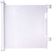 Barrière extensible maxxpro - 11 x 160 x 86 cm - Commande à 1 bouton - Flexible - Blanche