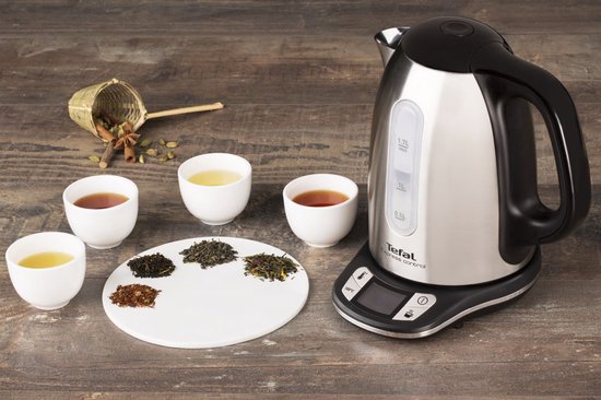 Tefal Express Control KI240D10 - Bouilloire électrique - 1,7 L - Température réglable - Acier inoxydable