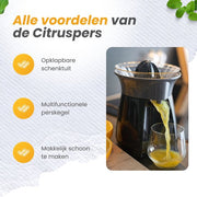 GoodForce Citrus Press - Presse-orange électrique - Presse-fruits - Presse-citron