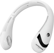 Vulpes Goods® Tech - Ventilateur de cou - Ventilateur de visage portable - Ventilateur USB - Mini ventilateur - Rechargeable - 3 positions - Version PRO