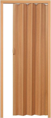 Porte pliante harmonica - Tectake - paroi pliante - Avec poignée - Résistante à l'eau et peu encombrante - 80x203 cm - Hazel
