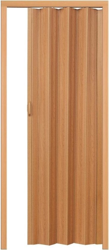 Porte pliante harmonica - Tectake - paroi pliante - Avec poignée - Résistante à l'eau et peu encombrante - 80x203 cm - Hazel