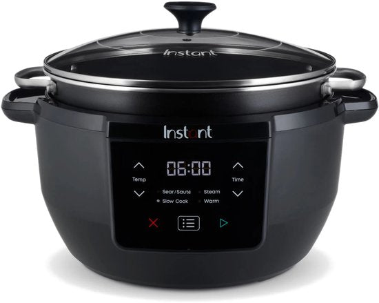 Mijoteuse Instant Pot Superior 7,2 L - Mijoteuse 4-en-1 - Sauter - Cuisson à la vapeur - Maintien au chaud - Jusqu'à 10 portions - Cuisson tout-en-un