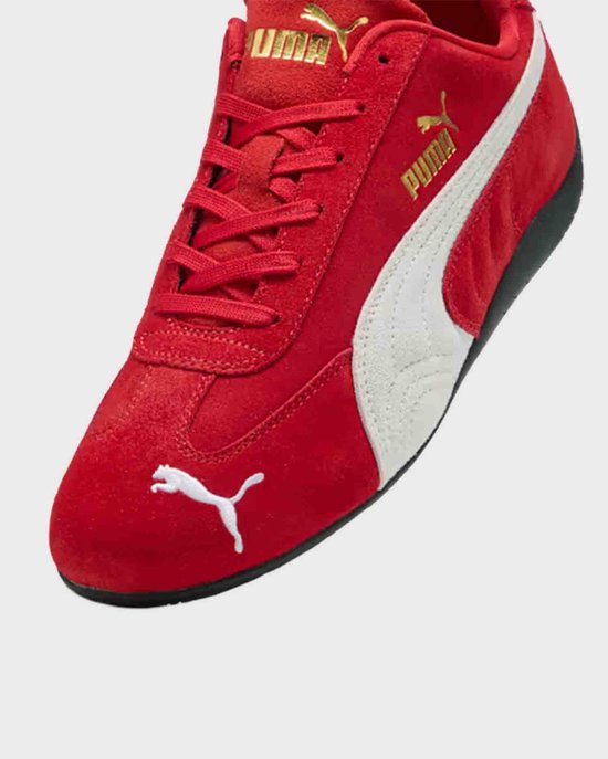 PUMA - Baskets Speedcat OG en daim, rouge
