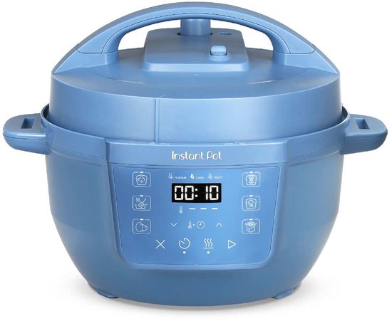 Multicuiseur Instant Pot Classic Mini 3,8 L, bleu « Daydream » - Autocuiseur 7-en-1 - Mijoteuse - Cuiseur vapeur - Yaourtière - Jusqu'à 4 portions - Design compact - Cuisson jusqu'à 70 % plus rapide