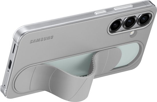 Coque pour Samsung Galaxy S25 - Standing Grip Case - Gris