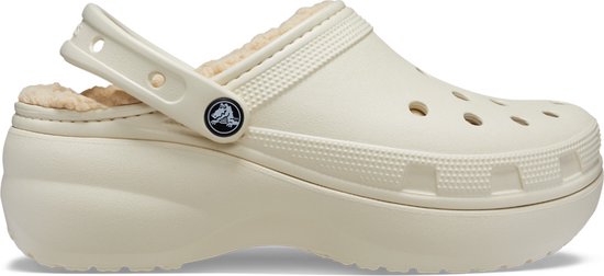 Sabots Crocs Classic Platform Lined, beige, pointures EU 38-39, femme