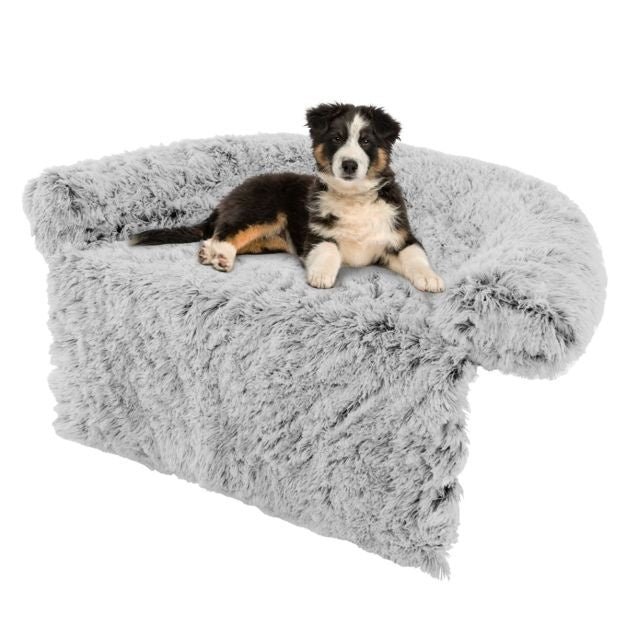 Couverture pour chien Coast - Peluche - Lavable - 112 x 108 x 18 cm - Gris