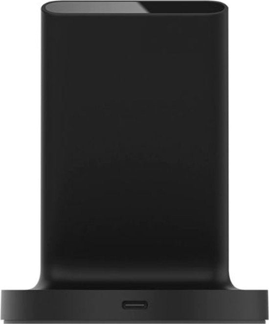 Support vertical de recharge sans fil Xiaomi Mi avec recharge sans fil Qi et voyant LED - 20 W - câble USB-C inclus