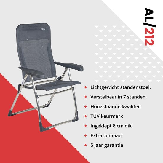 Crespo - Chaise de salle de spectacle - AL/212 - Gris foncé