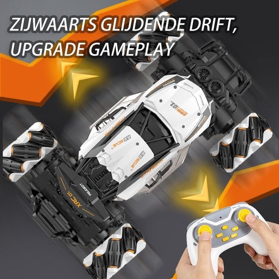 Fuegobird RC Car - Véhicule RC - voiture jouet à grande vitesse - noir or