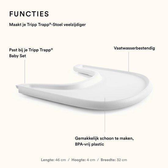 Plateau de table Stokke Tripp Trapp - Blanc