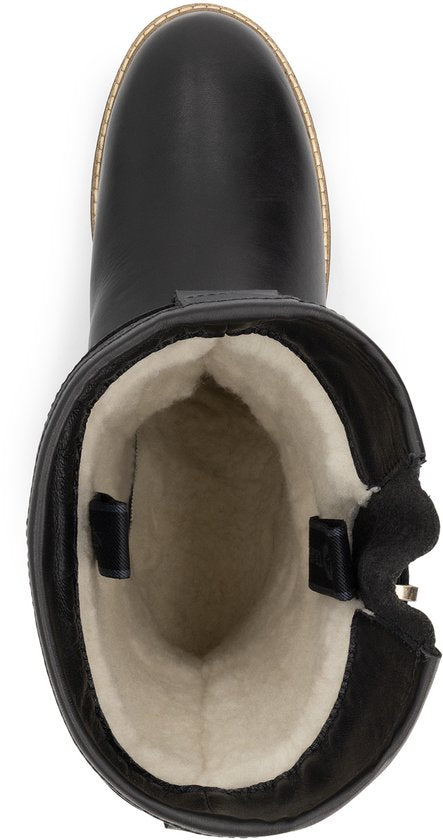 Travelin' Vrangen pour homme - Bottes de plein air - Doublées de laine - Noir