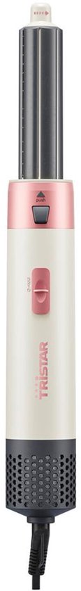 Tristar Airstyler HD-2470 – Brosse-sèche-cheveux 5-en-1 avec fonction bouclage automatique – 1 000 W – Avec 5 embouts et une housse de rangement
