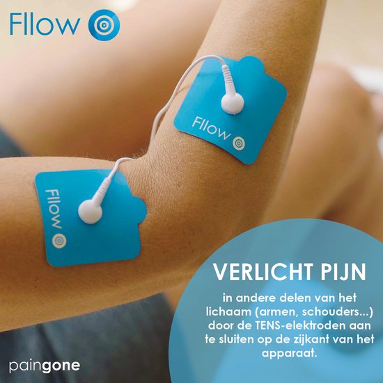 Paingone Fllow | soulage les jambes lourdes et douloureuses | Stimulateur de la circulation sanguine - Batterie rechargeable -