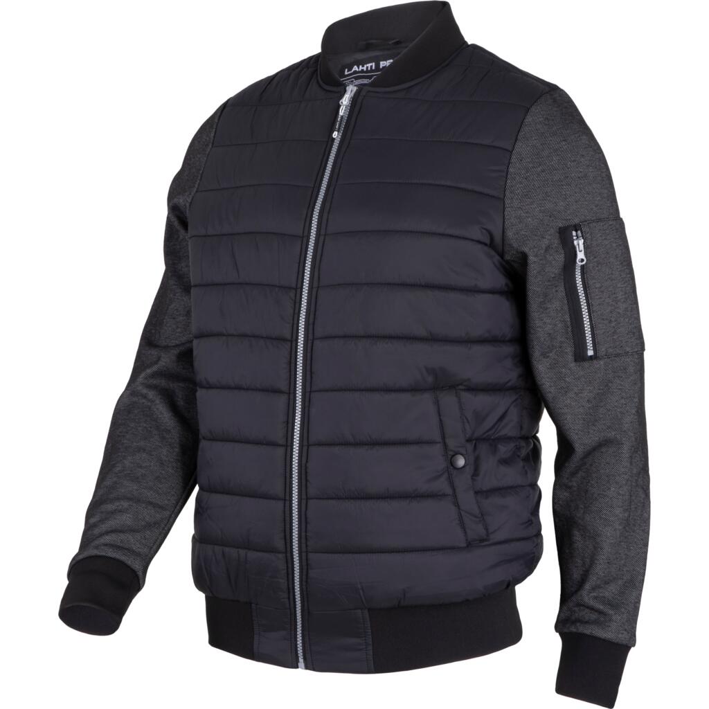 LAHTI - Veste, blouson bombardier matelassé - Taille M - Noir