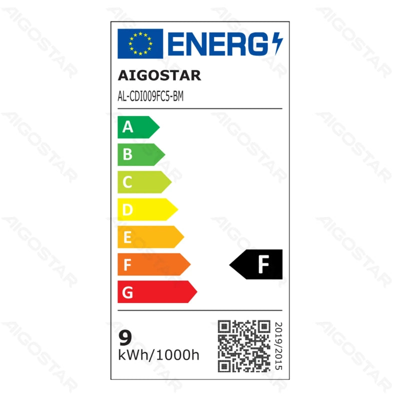 Spot encastré intelligent Aigostar Bluetooth MESH 9 W RGB+CCT