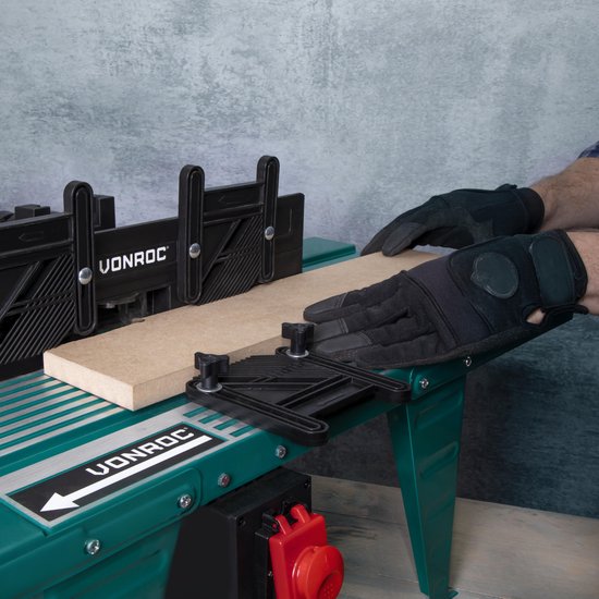 Table de fraisage universelle - VONROC - Pour défonceuse – Compatible avec défonceuses jusqu’à 155 mm de diamètre et 1800 W max - vert