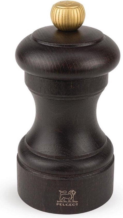 Moulin à sel Peugeot Bistro 10 cm - Chocolat - Bois de hêtre