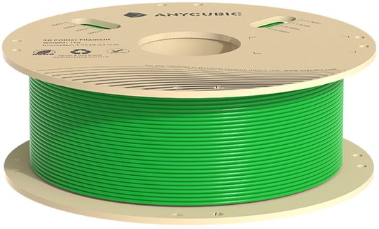 Filament Anycubic Pla 1 kg pour imprimantes 3D, vert, facile à imprimer