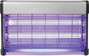 Perel Désinsectiseur, électrique, grille de tension 2800 V, bac de récupération amovible, 100 m², métal