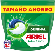 Capsules de lessive Ariel All-in-1 Pods Original - 44 lavages - Pour le linge blanc et de couleur - Efficace dès 30 °C