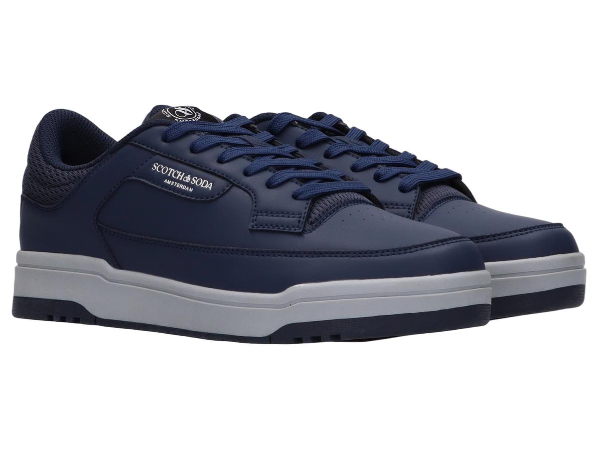 Baskets Scotch & Soda Crout - Design sportif et élégant - taille 42 - Vert/Crème