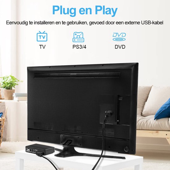 Adaptateur SCART vers HDMI - Adaptateur audio-vidéo tout-en-un SCART vers HDMI 1080p/720p - Livré avec un câble HDMI, un câble d'entrée SCART et un port de sortie HDMI - Compatible avec les téléviseurs HD, les décodeurs, les magnétoscopes VHS, la Xbox, la