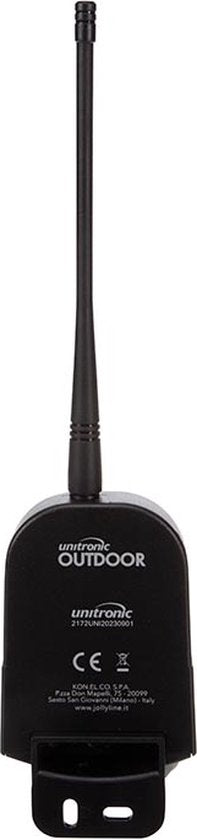 Unitronic Wireless 2-channel remote control set : 2 transmitters & 1 receiver, 433.92 MHz, for 140 devices, energy-efficient, ideal for simple indoor and outdoor home automation