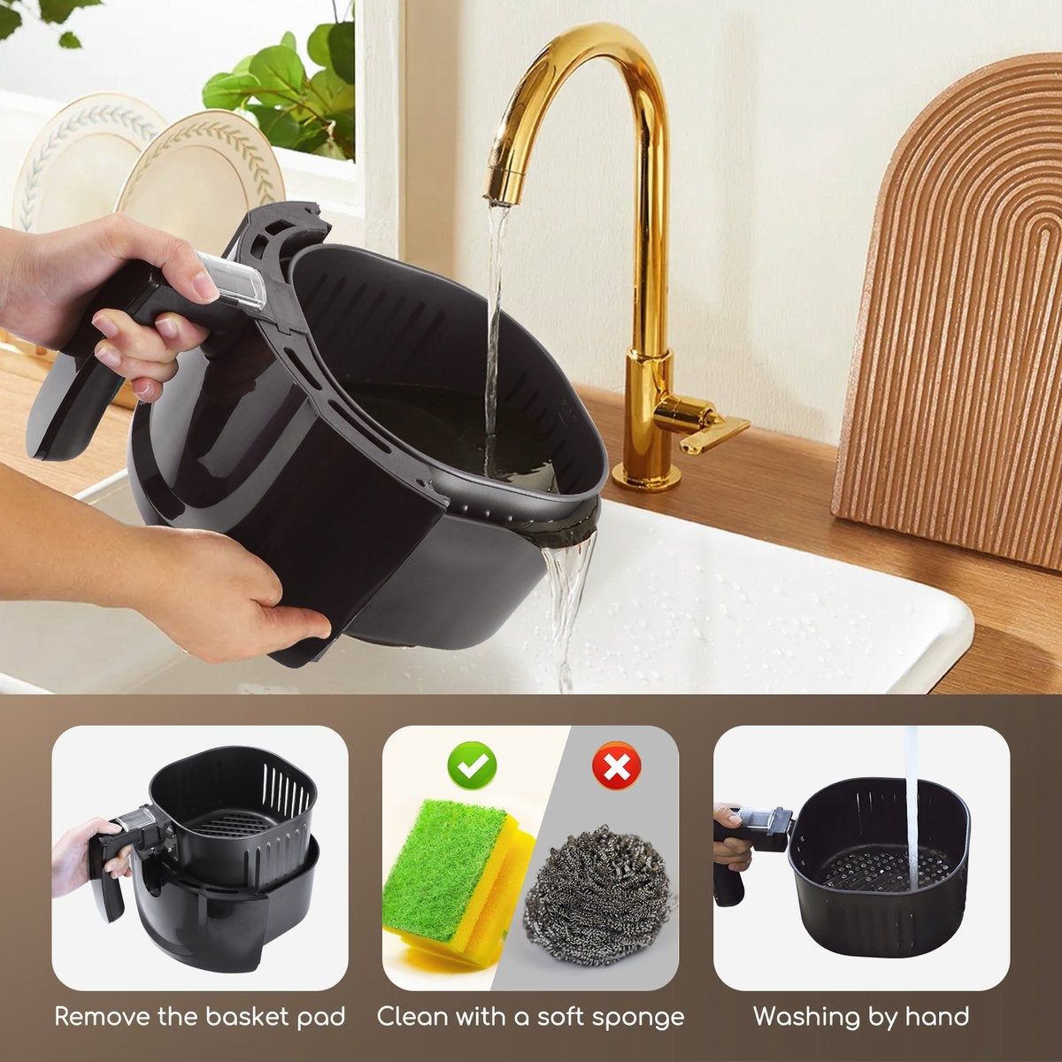 Friteuse sans huile Aigostar - 3,5 litres - 1 500 W