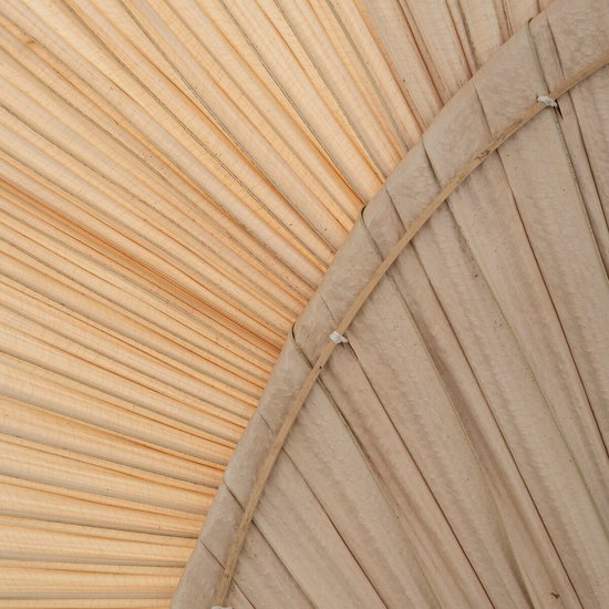 Décoration murale Atmosphera Selma « feuille de palmier » 70 x 4 x 70 cm - Naturel