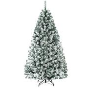 Arbre de Noël artificiel Snowy Coast  - Avec support métallique - 180 cm - Vert
