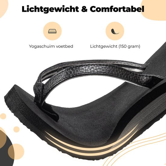 Comfeet Slippers Ladies - Sandales - Noir - Taille 39