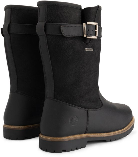 Travelin' Frostad pour homme - Bottes de plein air - Doublées de laine - Noir