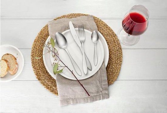 Villeroy & Boch Arthur Set de couverts - 68 pièces - Acier inoxydable brossé