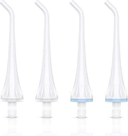 Bintoi® iSonic F500 - Accessoires pour le fil dentaire - Jet Tips - Set de remplacement pour le fil dentaire - 4 pièces - Blanc