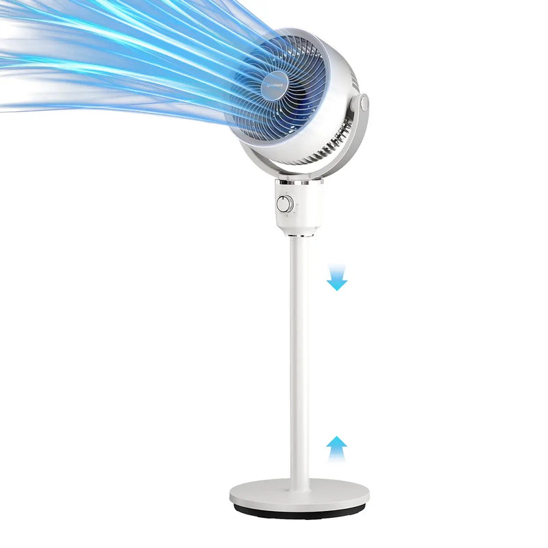Ventilateur de circulation d'air Airmate - Réglable de 45 à 108 cm - 3 pales