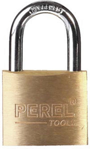 Cadenas Perel 30 mm, avec combinaison à 4 chiffres et 3 clés, léger et résistant