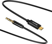 Baseus - Câble audio - Stéréo - Mini-jack 3,5 mm - USB-C - 120 cm