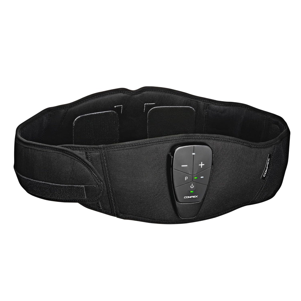 Ceinture d'électrostimulation Compex Corebelt 1.0 - 2 programmes - Abdominaux et bas du dos - S/M (65-85 cm) - Noir