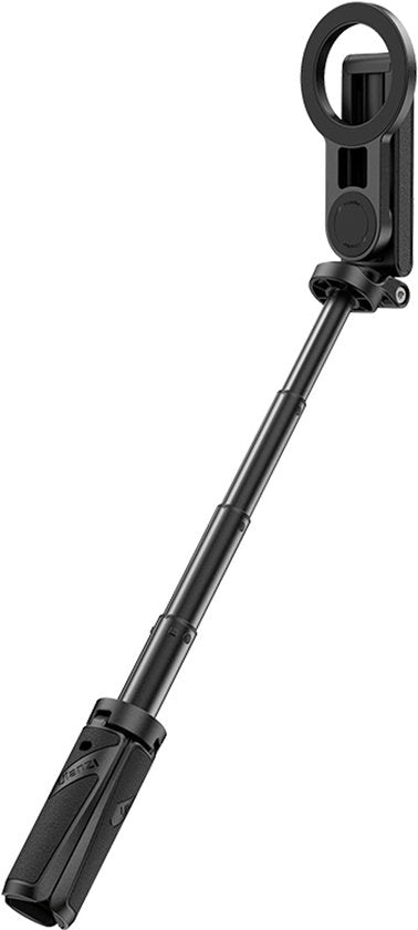 Ulanzi JJ03 Trépied de poche pour selfie, magnétique - avec télécommande - Perche à selfie - Trépied pour iPhone - Support pour smartphone iPhone - Noir