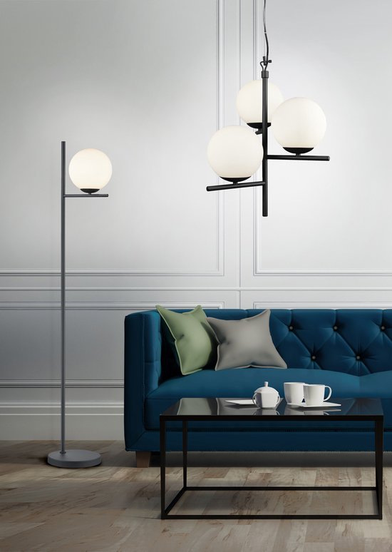 Suspension Trio Leuchten Pure - Noir