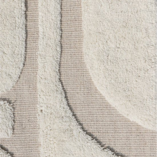 Tapis « Glyph » de fonQ - Naturel - Rectangulaire - 160 x 230 cm