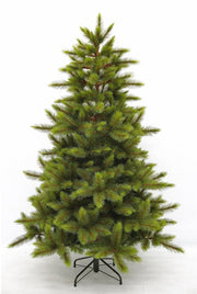 Triumph Tree Wyoming Spar - Sapin de Noël avec 460 brindilles de pin et structure à emboîter - Décoration de Noël d'intérieur au rendu naturel - Sapin artificiel avec des aiguilles en PVC rigide - H 155 x Ø 117 cm - Vert