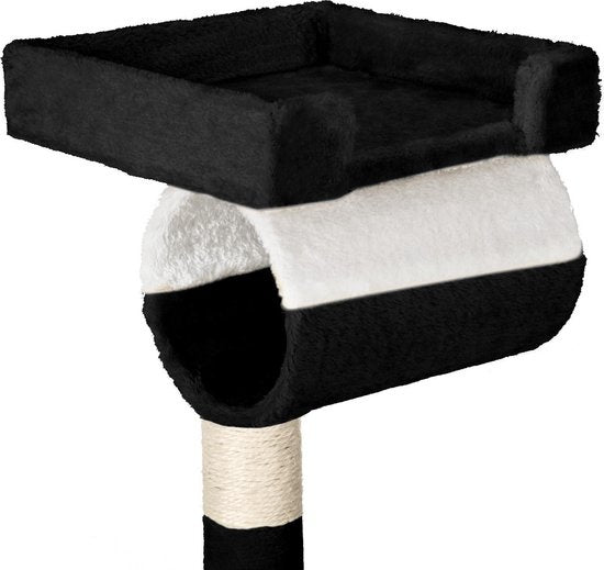 TecTake Stokely griffoir - 141 cm - Noir/Blanc